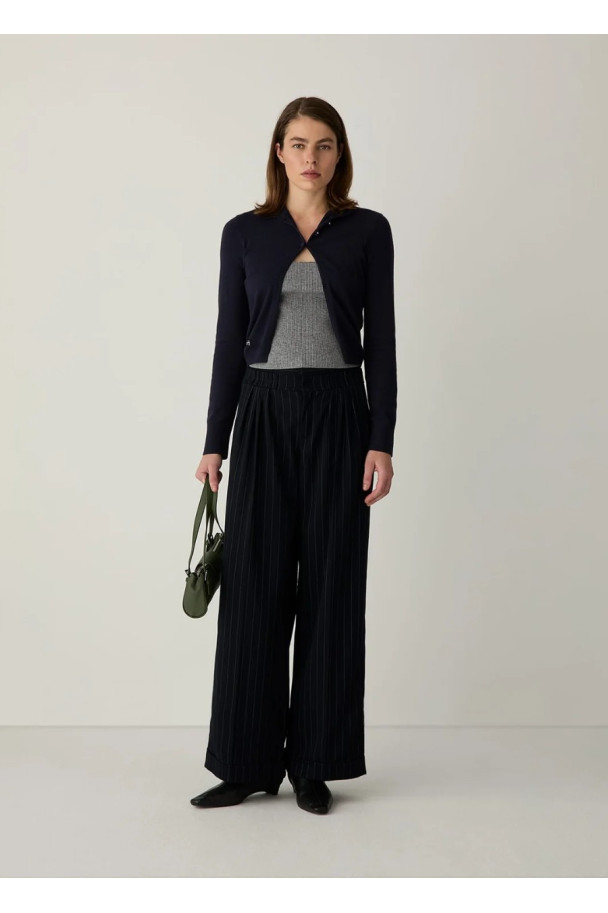 LAAGAM STELLA NAVY BLUE PANTS