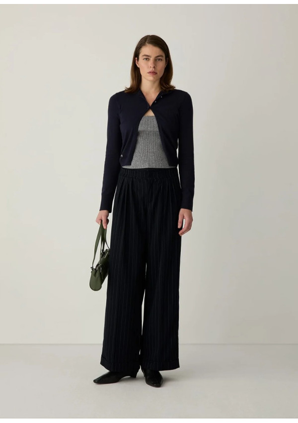 LAAGAM STELLA NAVY BLUE PANTS