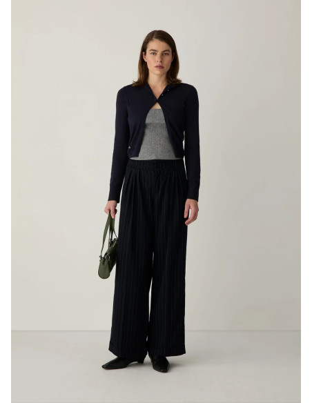 LAAGAM STELLA NAVY BLUE PANTS