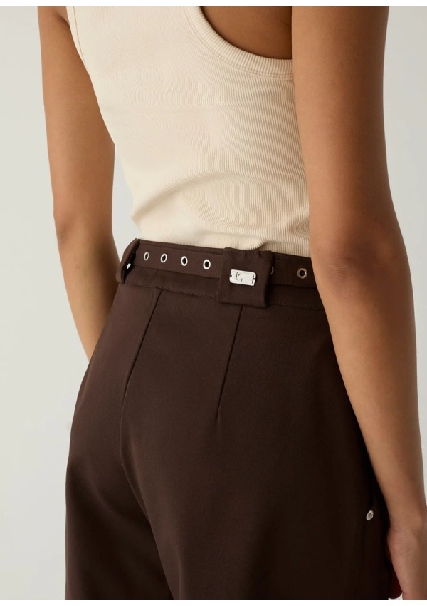 LAAGAM VALEA BROWN PANTS