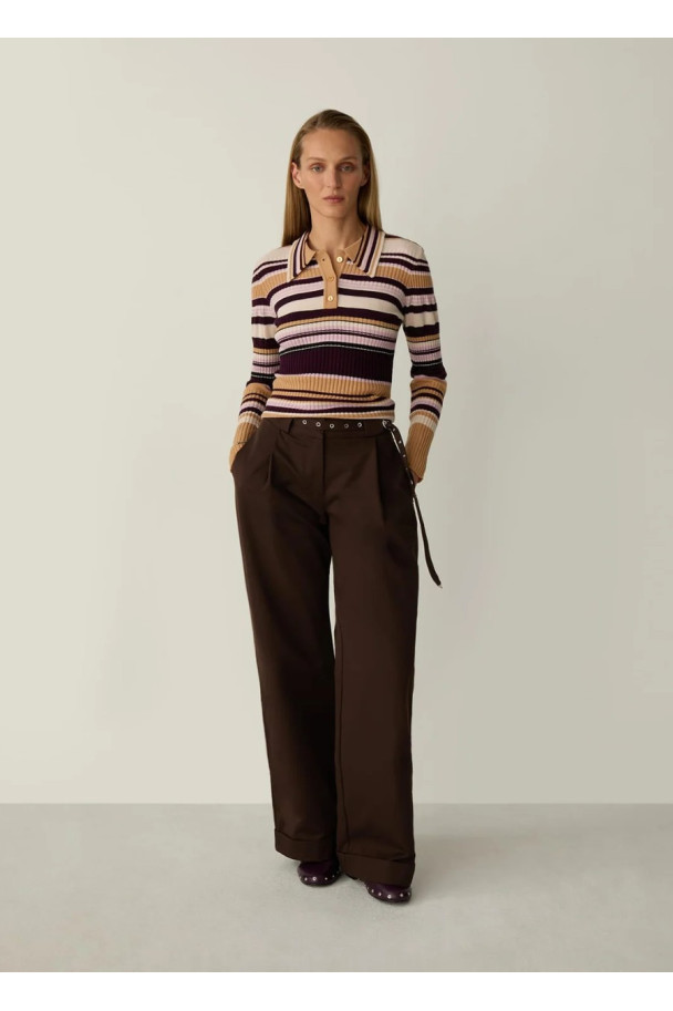 LAAGAM VALEA BROWN PANTS