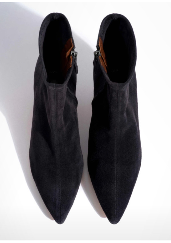 ANONYMOUS BOTAS HANNY 50 KITTEN BLACK SUEDE