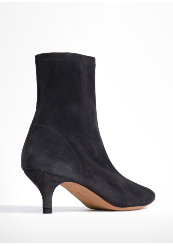 ANONYMOUS BOTAS HANNY 50 KITTEN BLACK SUEDE
