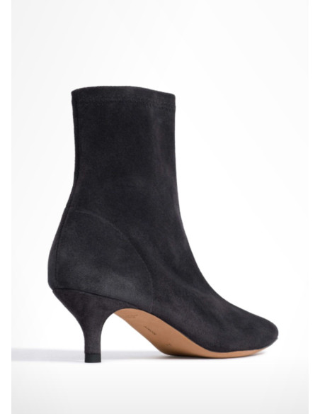 ANONYMOUS BOTAS HANNY 50 KITTEN BLACK SUEDE