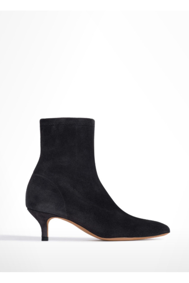 ANONYMOUS BOTAS HANNY 50 KITTEN BLACK SUEDE