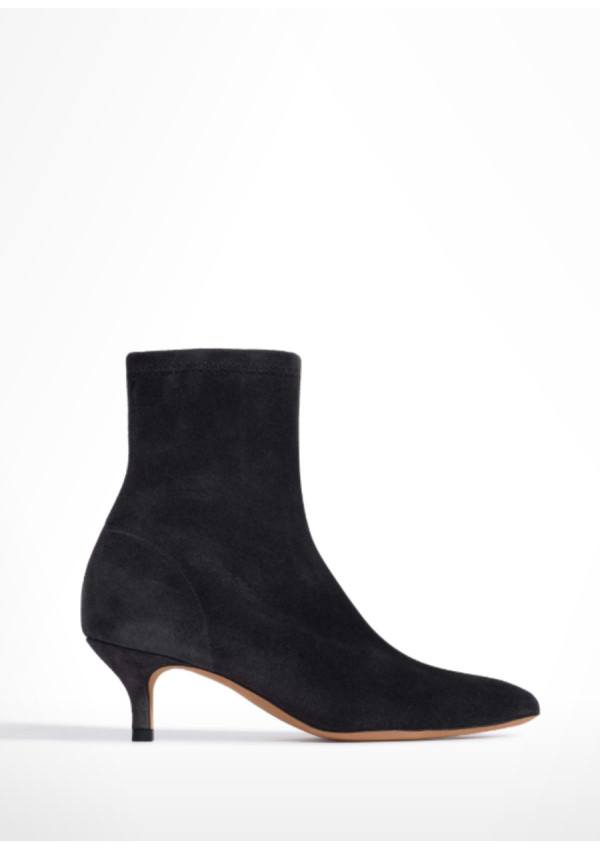 ANONYMOUS BOTAS HANNY 50 KITTEN BLACK SUEDE