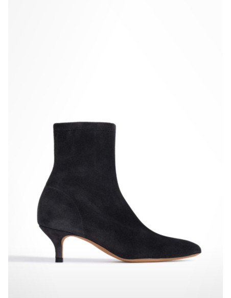 ANONYMOUS BOTAS HANNY 50 KITTEN BLACK SUEDE