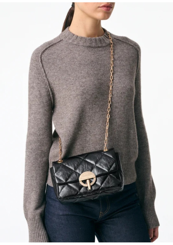 VANESSA BRUNO BOLSO MOON MOYEN NOIR