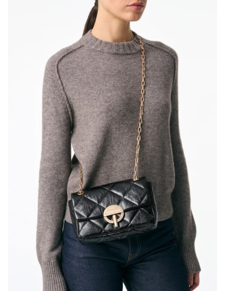 VANESSA BRUNO BOLSO MOON MOYEN NOIR