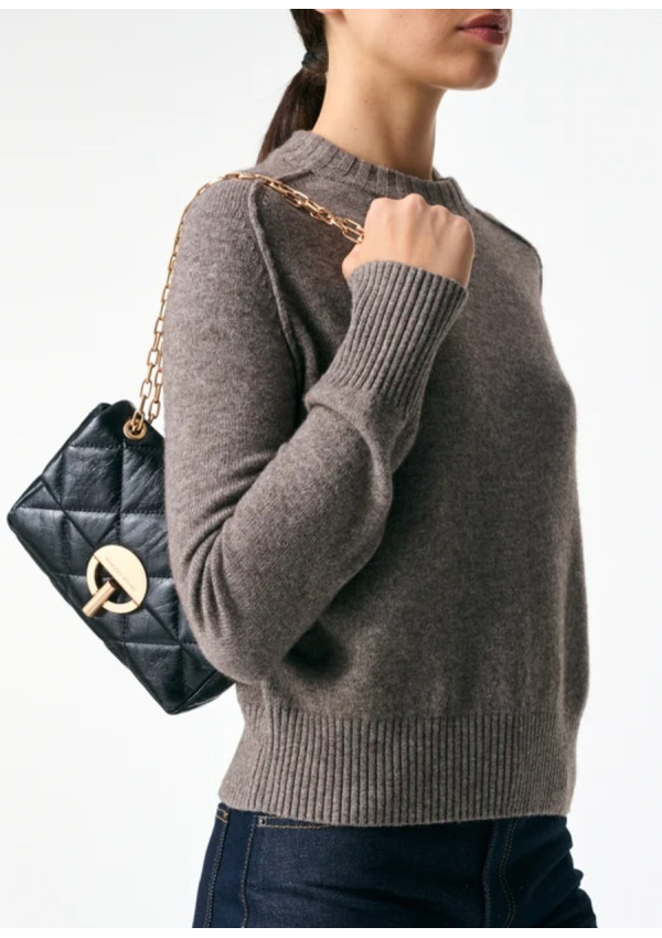 VANESSA BRUNO BOLSO MOON MOYEN NOIR