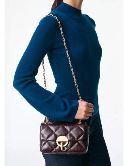 VANESSA BRUNO BOLSO MOON MOYEN CHOCOLAT