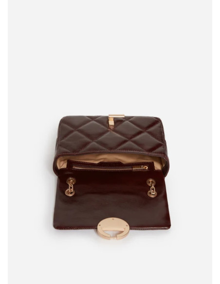 VANESSA BRUNO BOLSO MOON MOYEN CHOCOLAT