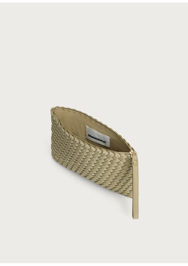 MY MARREA CLUTCH OYSTER GREY