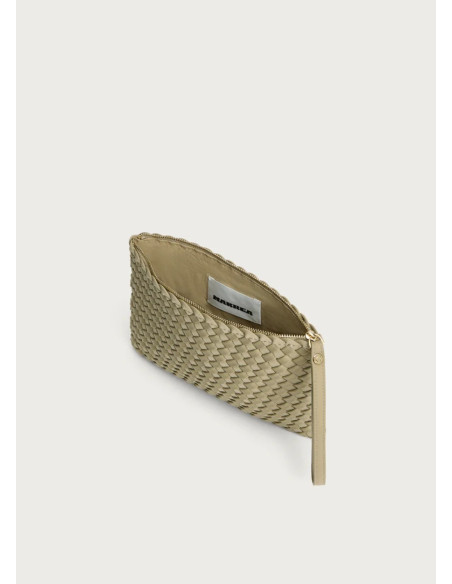 MY MARREA CLUTCH OYSTER GREY