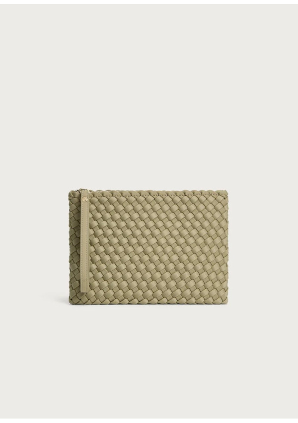 MY MARREA CLUTCH OYSTER GREY
