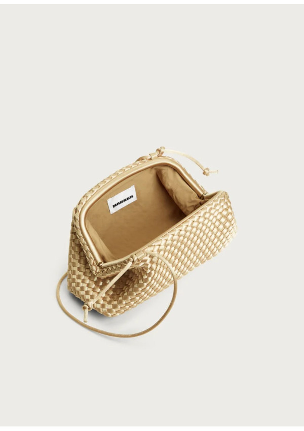 MY MARREA PUCH CHAMPAGNE SATIN GOLD
