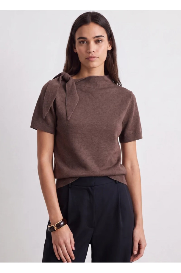 ARTLOVE PULL FLEANE MARRON
