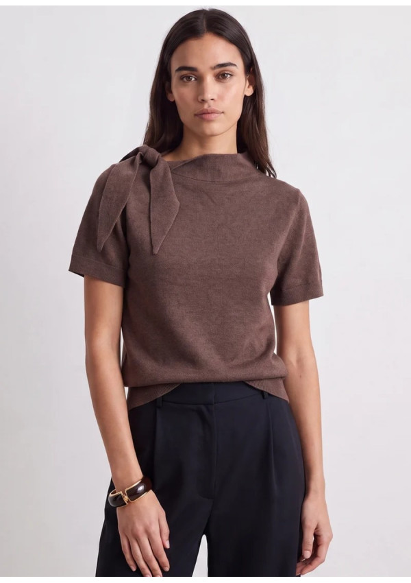 ARTLOVE PULL FLEANE MARRON