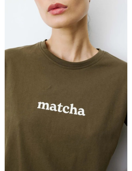 GRACE AND MILA CAMISETA ATLAS KAKI