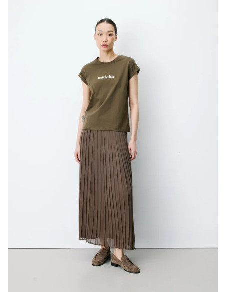GRACE AND MILA CAMISETA ATLAS KAKI