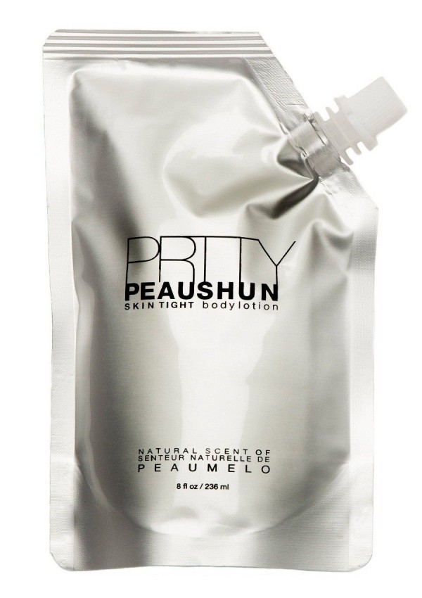 Prrty Peaushun Skin Body Lotion, las "medias de bote" de las celebrities