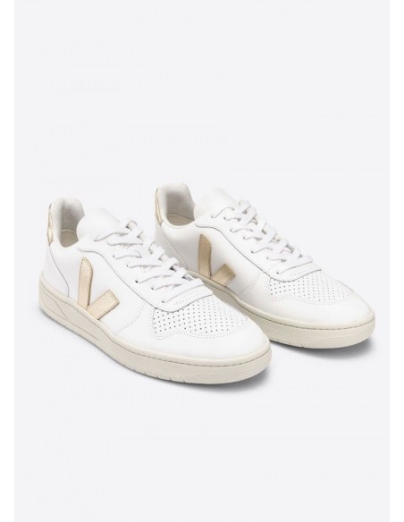 VEJA V10 EXTRA WHITE PLATINE