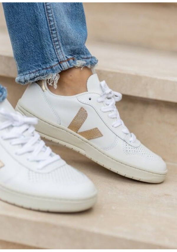 VEJA V10 EXTRA WHITE PLATINE