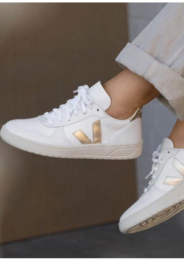 VEJA V10 EXTRA WHITE PLATINE