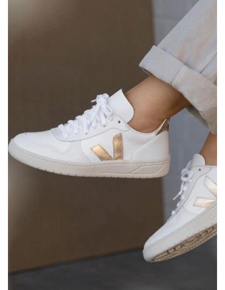 VEJA V10 EXTRA WHITE PLATINE