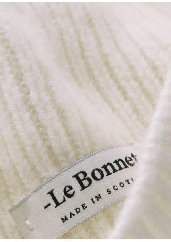 LE BONNET GORRO DE LANA BLANCO
