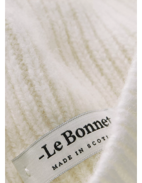 LE BONNET GORRO DE LANA BLANCO
