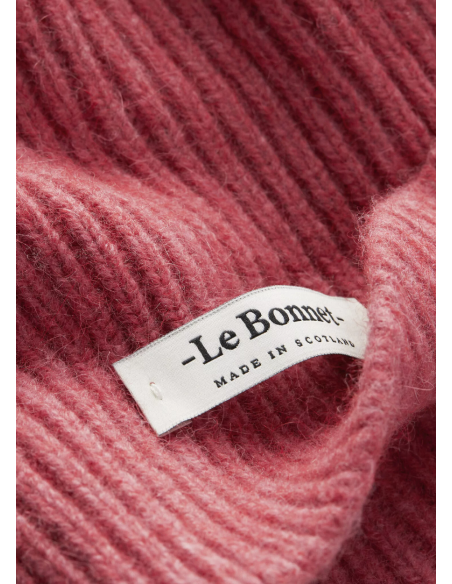 LE BONNET GORRO DE LANA FUCSIA