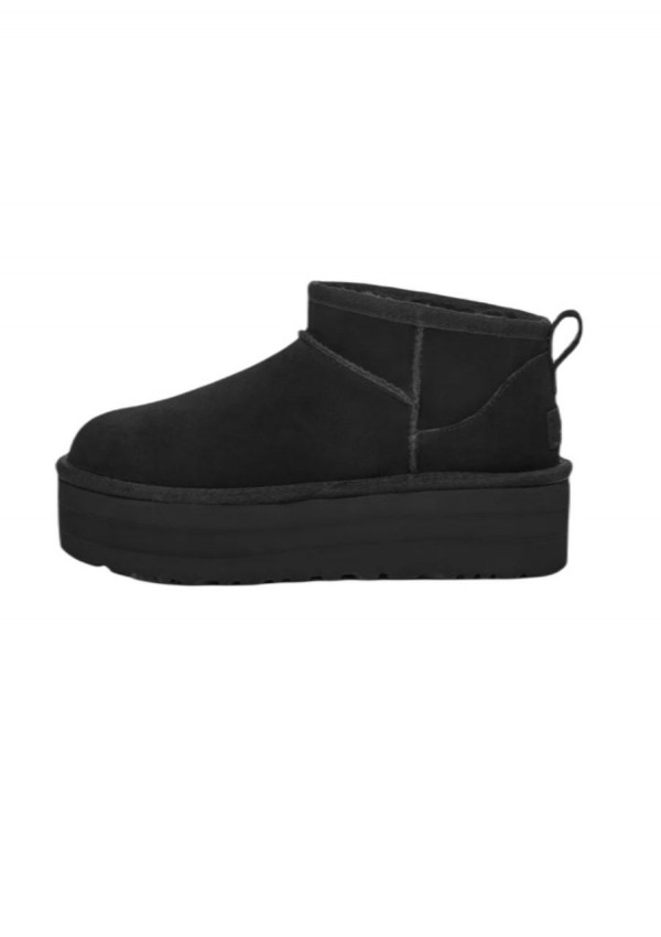 UGG CLASSIC ULTRA MINI PLATFORM NEGRA