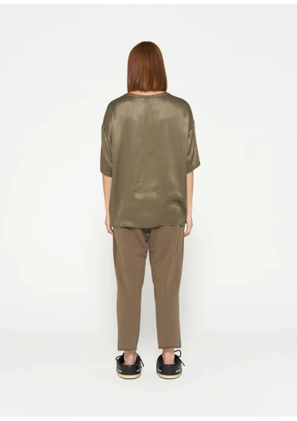 10DAYS CAMISETA SATEN VERDE