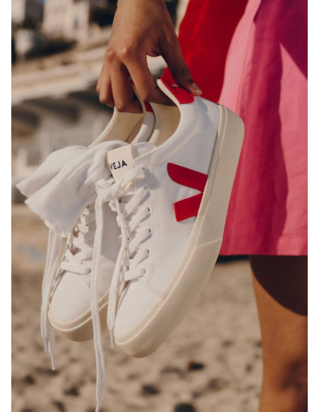 VEJA CAMPO CANVAS WHITE PEKIN