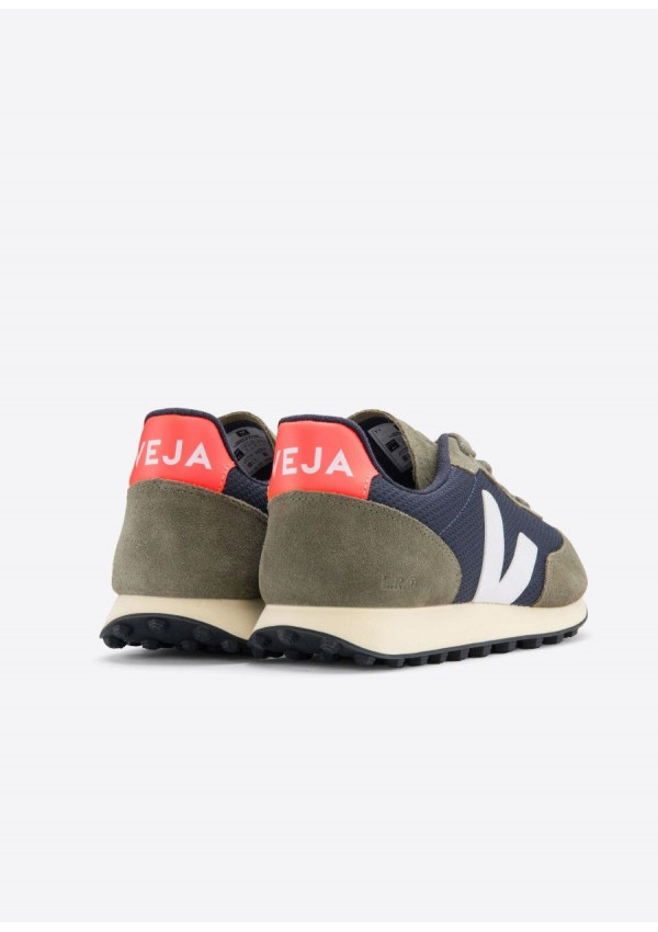 VEJA RIO BRANCO NAUTICO WHITE ORANGE FLUO