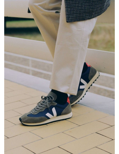 VEJA RIO BRANCO NAUTICO WHITE ORANGE FLUO