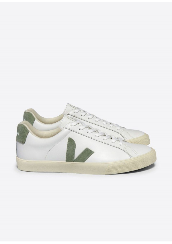 VEJA ESPLAR LEATHER EXTRA WHITE CLAY