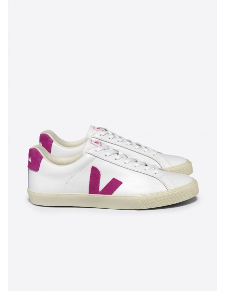 VEJA ESPLAR LEATHER EXTRA WHITE ULTRAVIOLET
