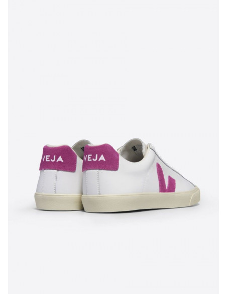 VEJA ESPLAR LEATHER EXTRA WHITE ULTRAVIOLET