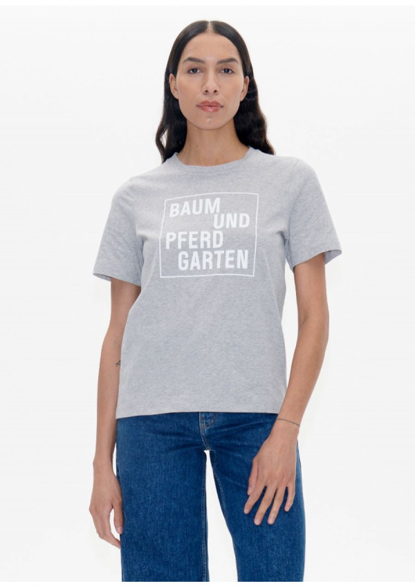 BAUM UND PFERDGARTEN CAMISETA JAWO GRIS LOGO