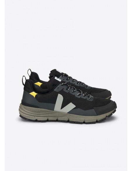 VEJA DEKKAN ALVEOMESH BLACK OXFORD GREY TONIC